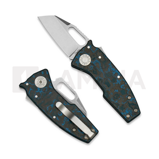 Demko Knives Nano Shark 20CV Shark Foot fällkniv, Fat Carbon Arctic Storm