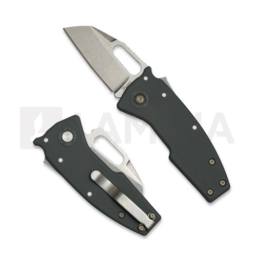 Demko Knives Nano Shark AUS10A Shark Foot Grey 접이식 나이프