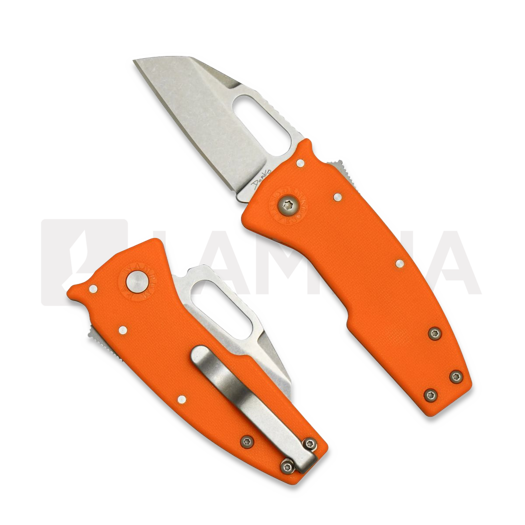 Couteau pliant Demko Knives Nano Shark AUS10A Shark Foot Orange