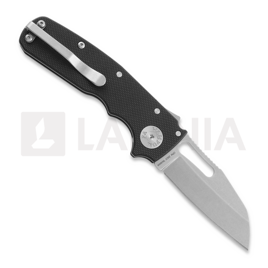 Demko Knives Shark Cub 20CV Shark Foot kääntöveitsi, Black G-10
