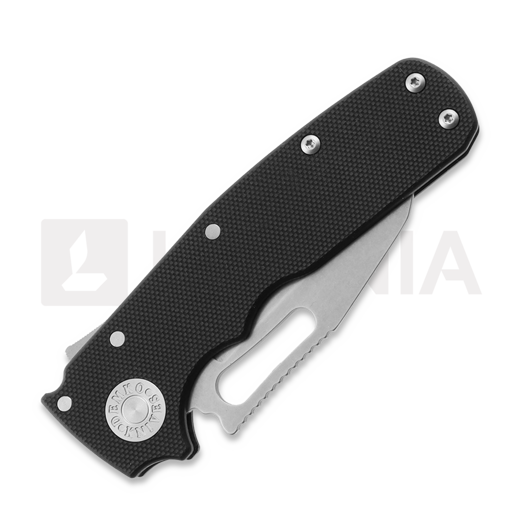 Demko Knives Shark Cub 20CV Shark Foot sulankstomas peilis, Black G-10