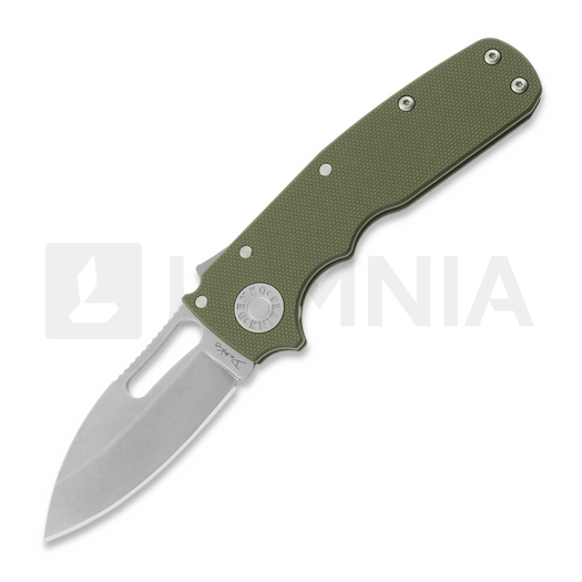 Couteau pliant Demko Knives Shark Cub 20CV Slicer Shark, OD Green G-10