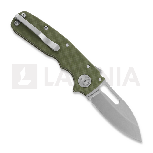 Demko Knives Shark Cub 20CV Slicer Shark folding knife, OD Green G-10