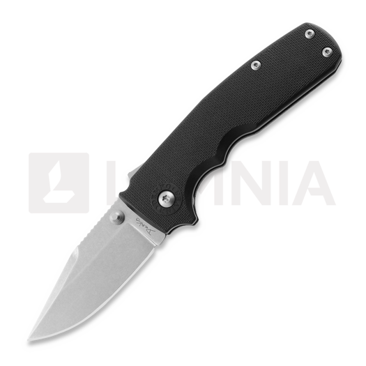 Demko Knives Shark Cub Clip Point kääntöveitsi, Black GRN
