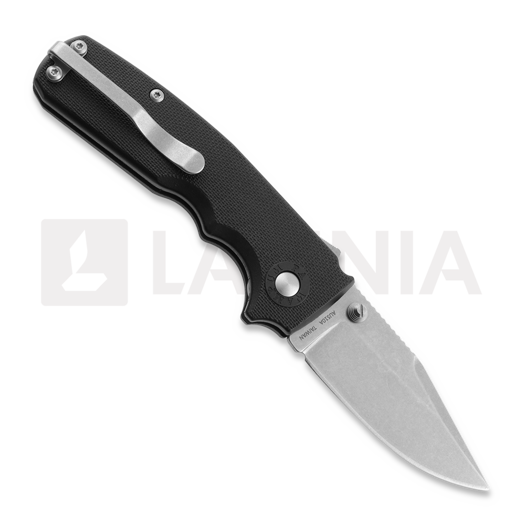 Demko Knives Shark Cub Clip Point k&auml;&auml;nt&ouml;veitsi, Black GRN