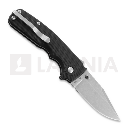 Demko Knives Shark Cub Clip Point kääntöveitsi, Black GRN