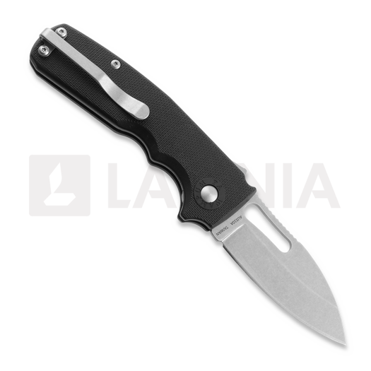 Demko Knives Shark Cub Slicer Shark sulankstomas peilis, Black GRN