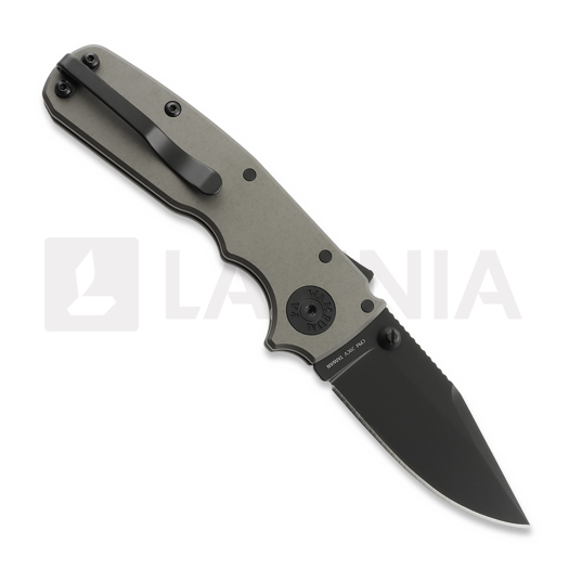 Coltello pieghevole Demko Knives Shark Cub Stealth Clip Point, Artillery Grey