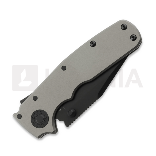 Demko Knives Shark Cub Stealth Clip Point k&auml;&auml;nt&ouml;veitsi, Artillery Grey
