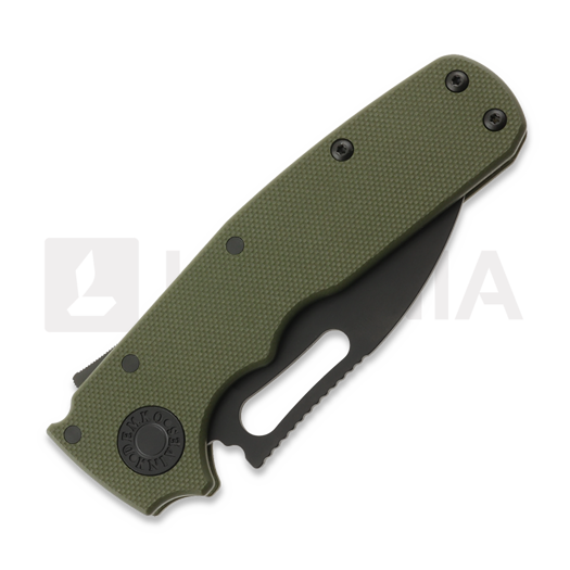 Demko Knives Shark Cub Stealth Slicer Shark k&auml;&auml;nt&ouml;veitsi, OD Green G-10