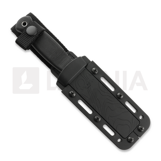 Demko Knives USA Armiger 4 3V Clip Point Multi-Layer Camo ナイフ, Black