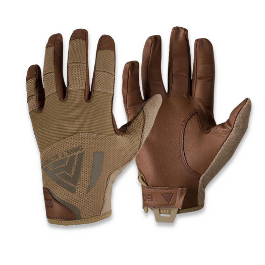 Direct Action Hard 장갑, Leather, Coyote Brown