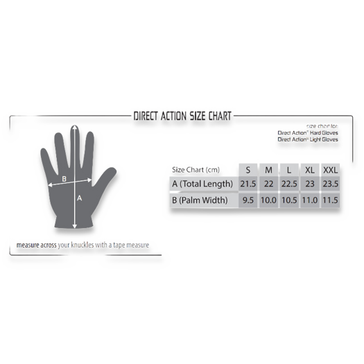 Rękawice Direct Action Hard, Leather, Coyote Brown