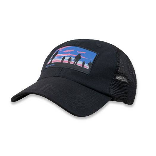 Direct Action Sunset Feed Cap - Cotton - Black