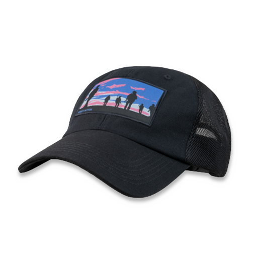 Direct Action Sunset Feed Cap - Cotton - Black