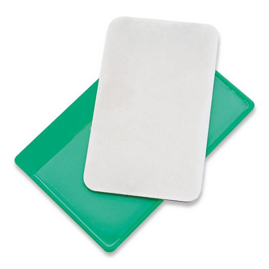 Ascuțitor de buzunar DMT Dia-Sharp Credit Card, verde