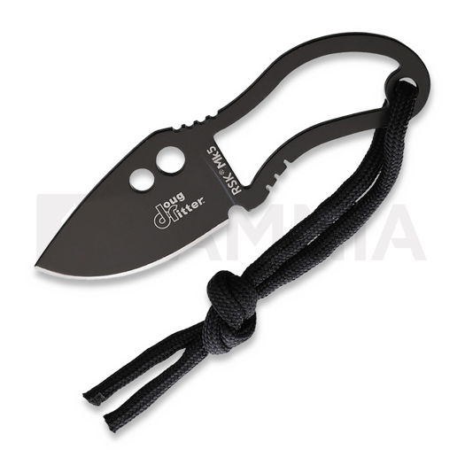 Doug Ritter RSK MK5 Fixed Blade 칼, 검정