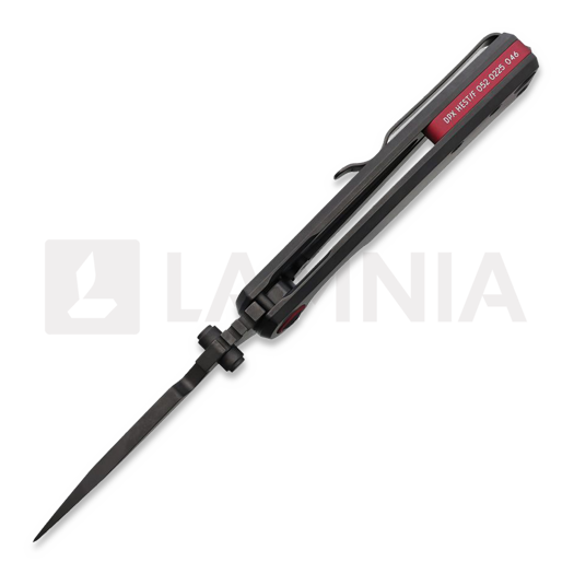 Saliekams nazis DPx Gear Hest Flipper Black Red Spacer
