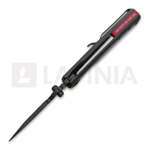 Saliekams nazis DPx Gear Hest Flipper Black Red Spacer