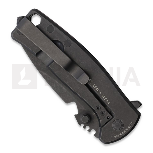 Saliekams nazis DPx Gear Hest Flipper Black Red Spacer