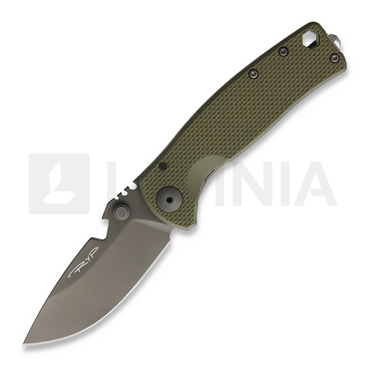 DPx Gear HEST Urban Framelock 折叠刀, 綠色