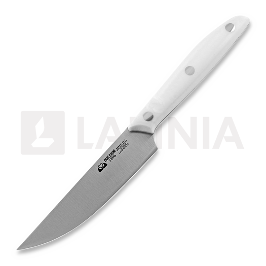 Due Cigni Set 6 pcs 1896 Steak America, white pom