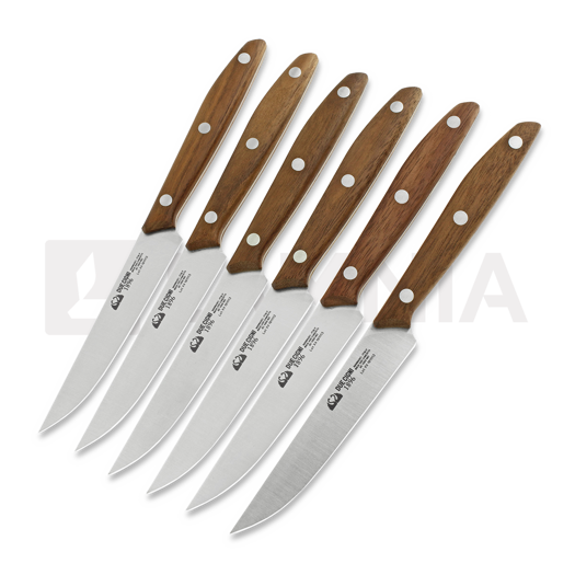 Due Cigni Pihviveitsisetti 10 cm, 6 kpl