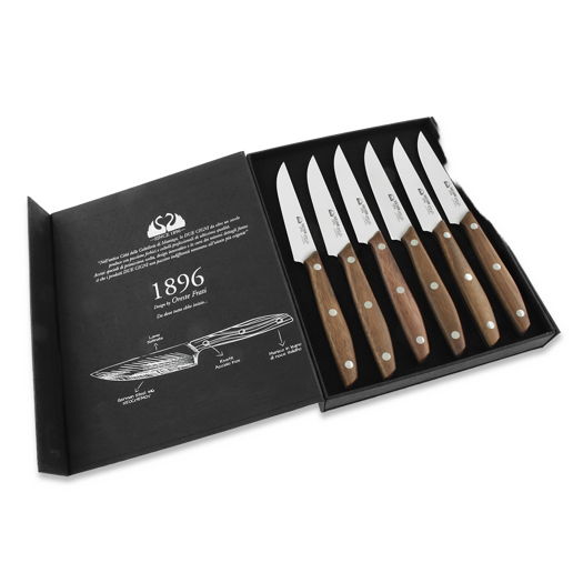 Due Cigni Steak 10cm Set 6 pcs