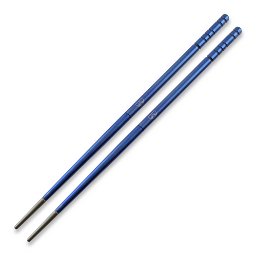 Due Cigni Titanium Chopsticks, blau