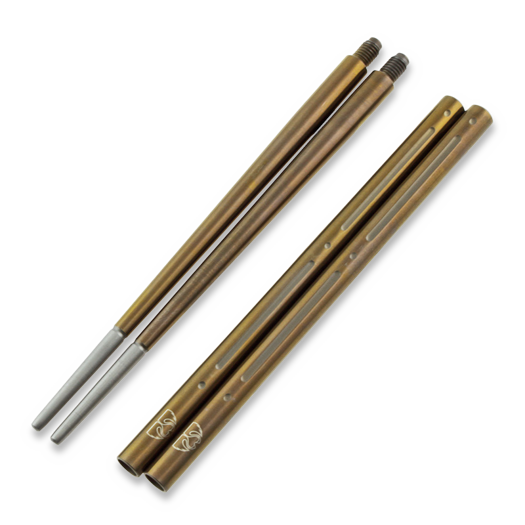 Due Cigni Titanium Chopsticks, bronze