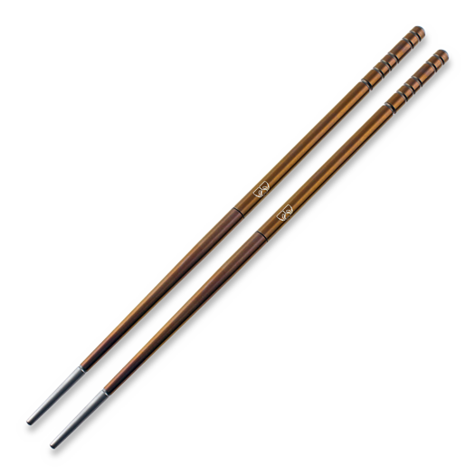 Due Cigni Titanium Chopsticks, bronze