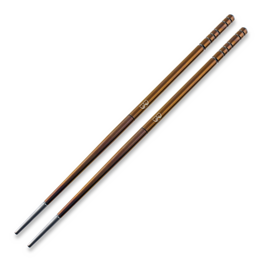 Due Cigni Titanium Chopsticks, bronze