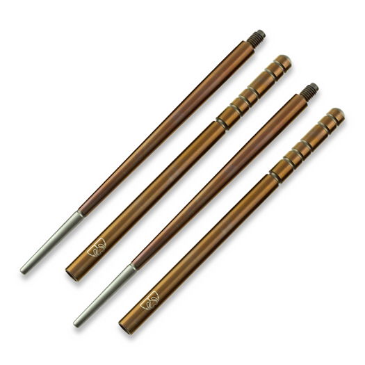 Due Cigni Titanium Chopsticks, bronze