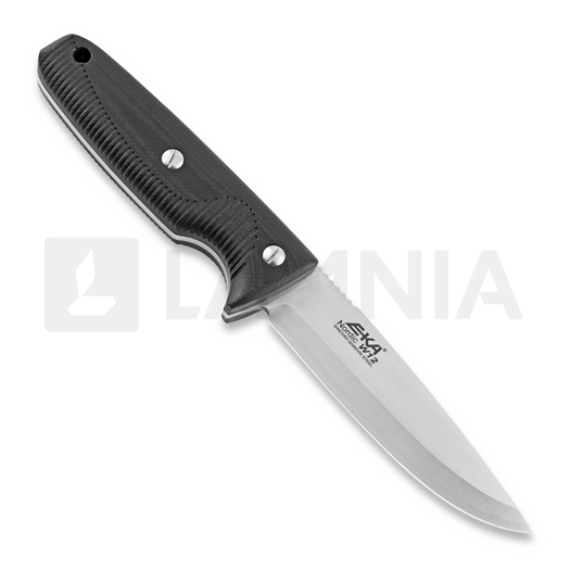 Нож выживания EKA Nordic W12, чёрный