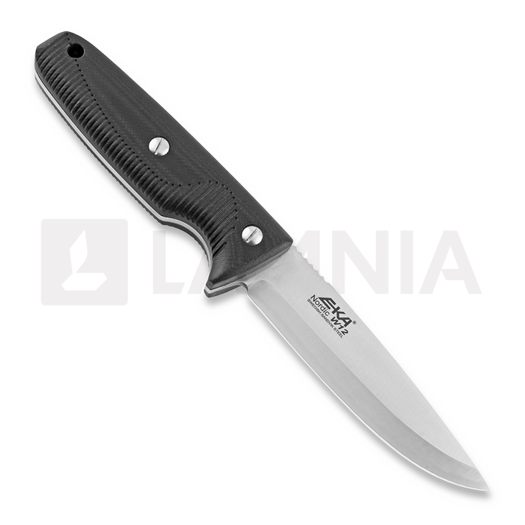 Nóż surwiwalowy EKA Nordic W12, czarny