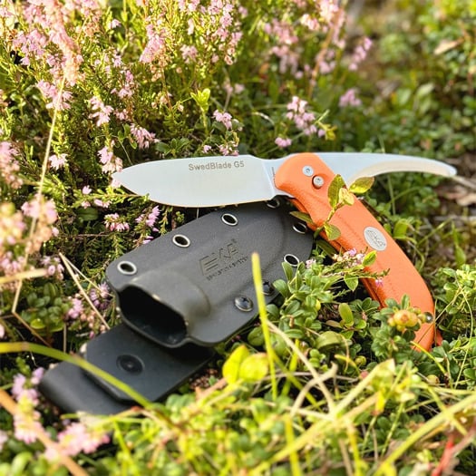 EKA SwedBlade G5 medžioklės peilis, Orange