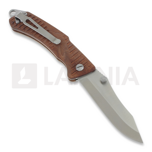 EKA Swede 9 sulankstomas peilis, camowood