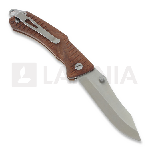 EKA Swede 9 sulankstomas peilis, camowood