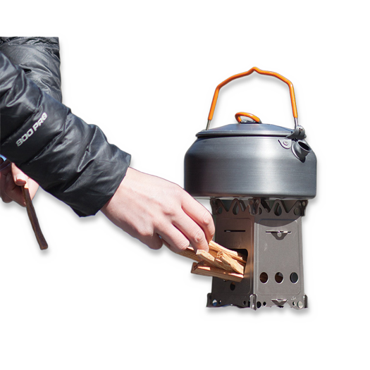 EmberLit FireAnt Titanium Camping Stove