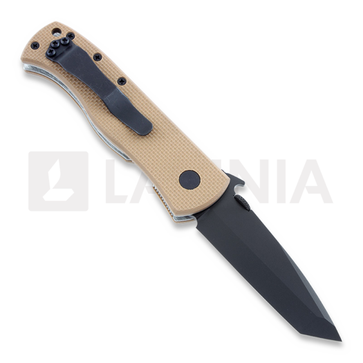 Emerson CQC-7V k&auml;&auml;nt&ouml;veitsi, musta