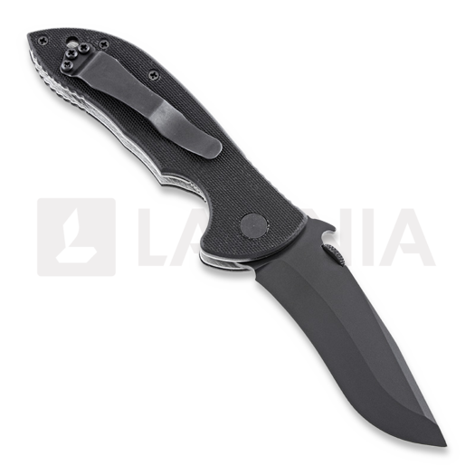 Emerson Mini Commander k&auml;&auml;nt&ouml;veitsi, musta