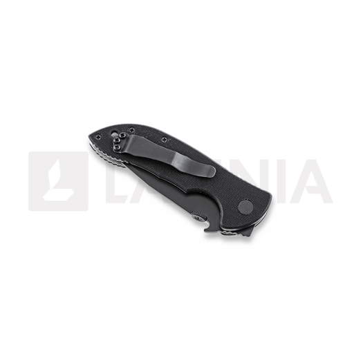 Emerson Mini Commander k&auml;&auml;nt&ouml;veitsi, musta