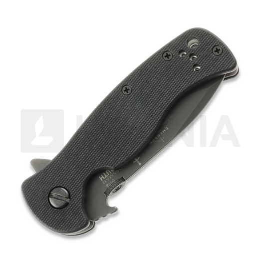 Emerson Mini Sheepdog - Spearpoint - Thunderstorm Finish sulankstomas peilis