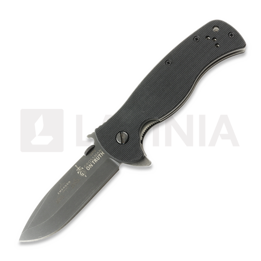 Emerson Sheepdog - Spearpoint - Thunderstorm Finish sulankstomas peilis