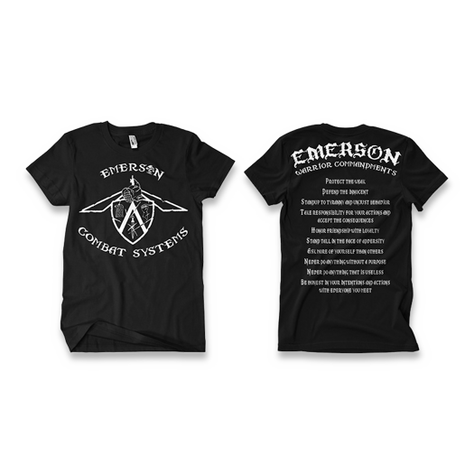 Tričko Emerson Warrior Commandments