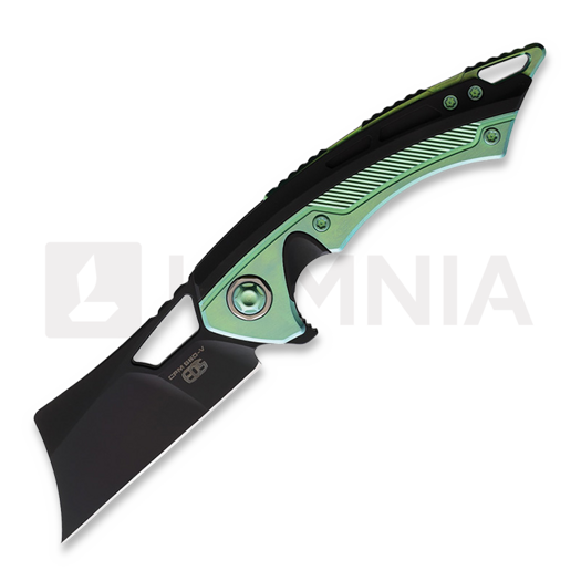 EOS Mini Nautilus fällkniv, Black/Green