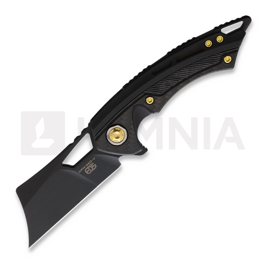 Liigendnuga EOS Mini Nautilus Framelock, gold