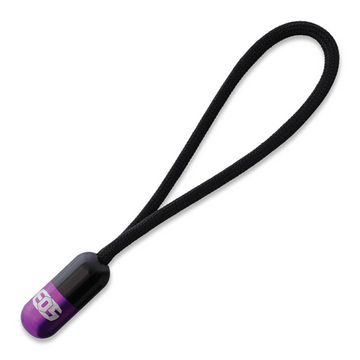 EOS Pill Bead Lanyard, preto, púrpura