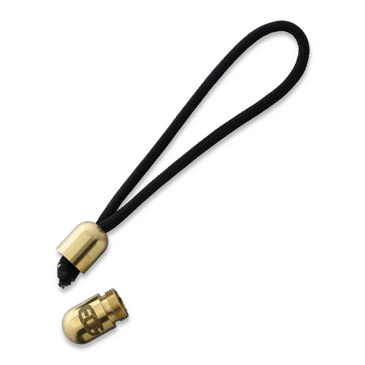 EOS Pill Bead Lanyard, Brass