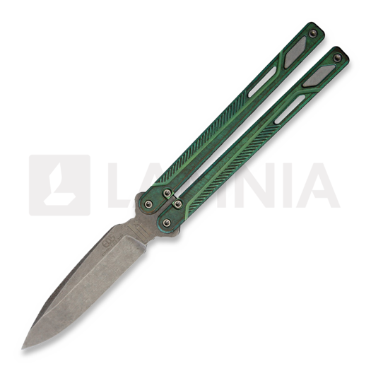 Coltello a farfalla EOS Serpent, verde
